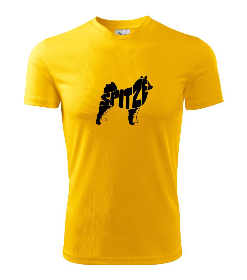 Ostatné psie plemená - Spitz - Pánske tričko Fantasy športové