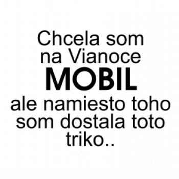 Chcela som na Vianoce mobil