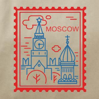 Moskva známka jednoduchá