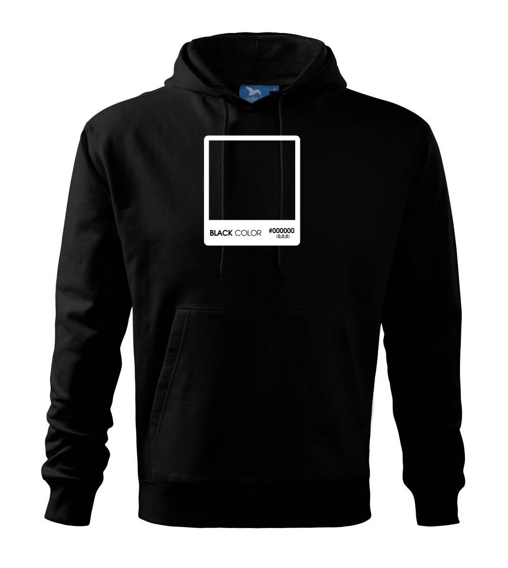 Tričká pre fotografov - RGB black - Mikina pánska Cape s kapucňou
