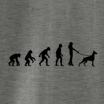 Evolúcia pes doberman (muž-žena)
