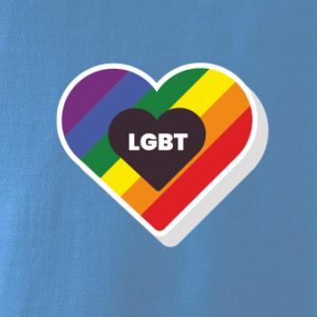 LGBT srdce dúhové