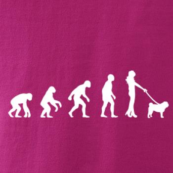 Evolúcia pes Mops (muž-žena)