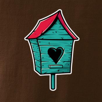 Farebná búdka pre vtáky