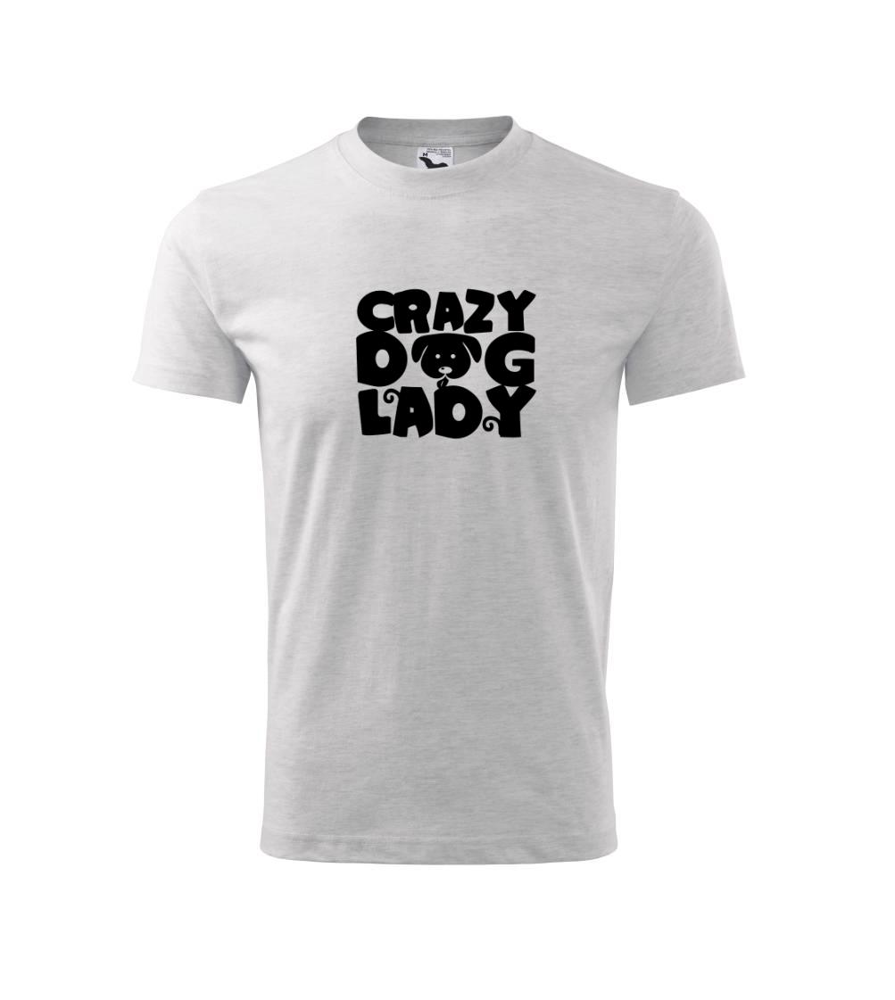 Ostatné psie plemená - Crazy dog lady - Tričko detské bavlnené