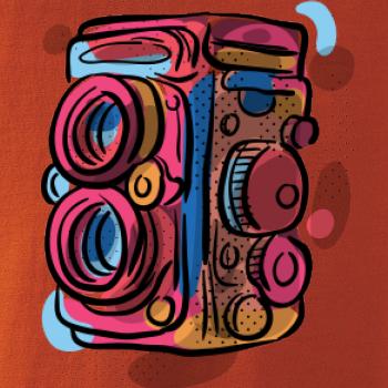 Foťák barevný - dvě čočky