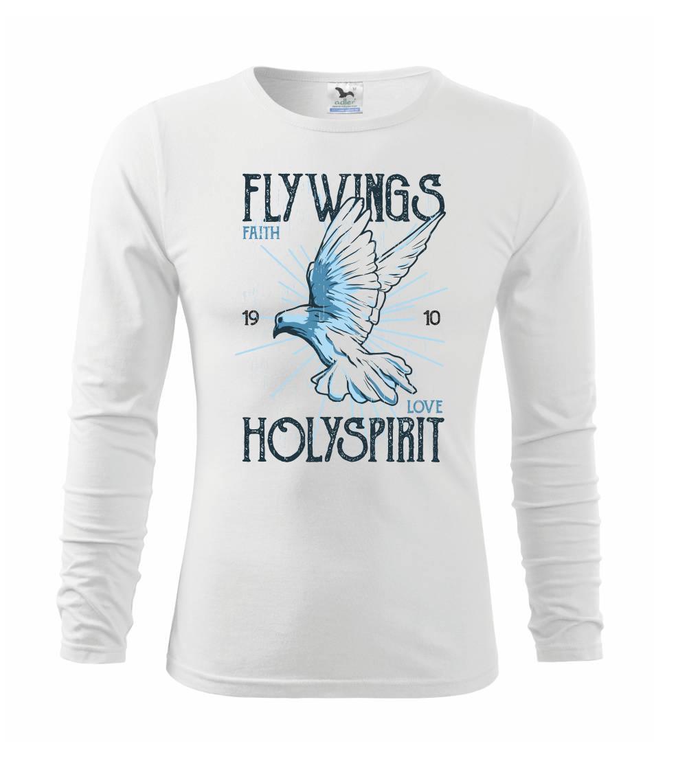 Tričká so zvieratami - Bird dovefly - Tričko detské Long Sleeve