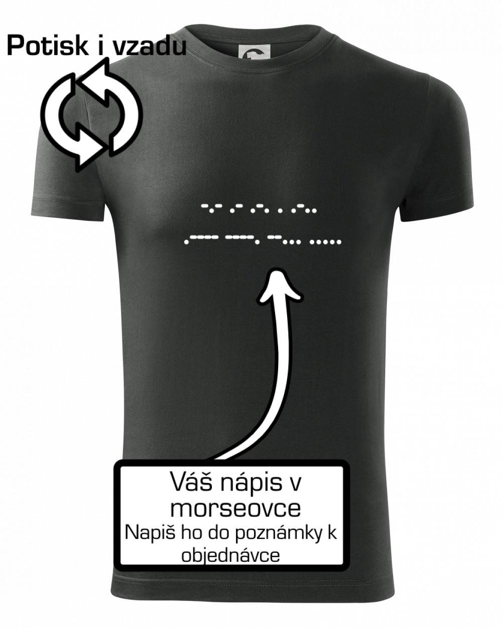 Morzeovka - váš nápis Morzeovka - váš nápis