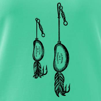 Kreslené dve návnady