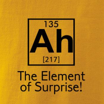 Ah element of surprise