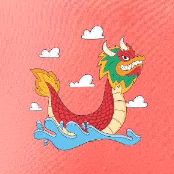 Dračia loď kreslená