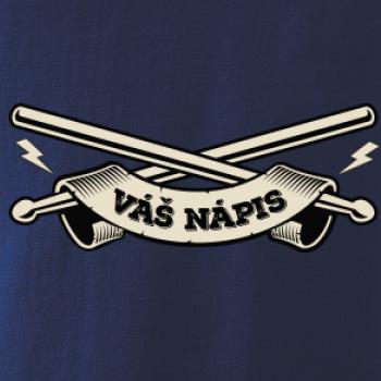 Rock paličky vlastní nápis