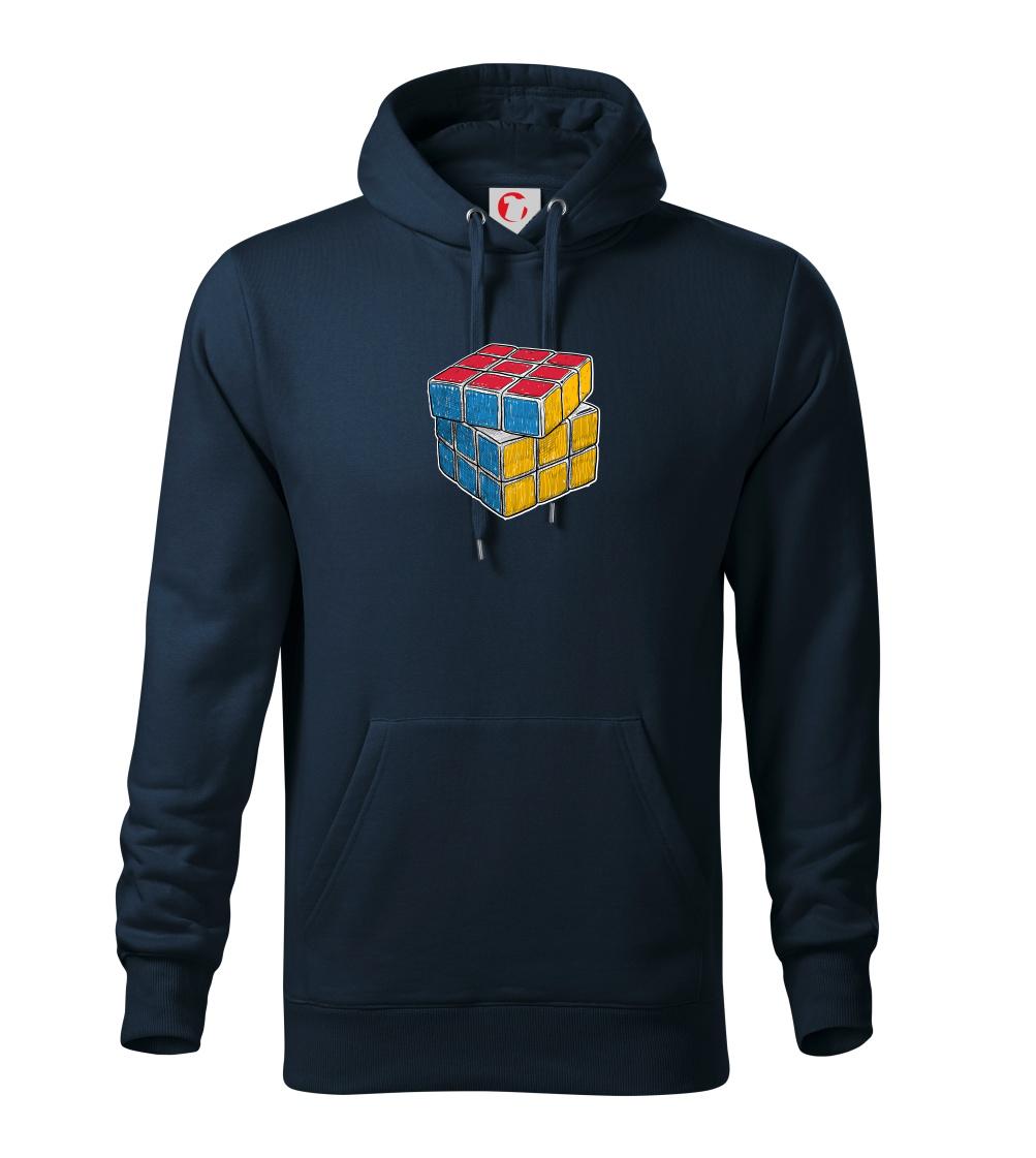 Rubikova kocka kreslená Rubikova kocka kreslená