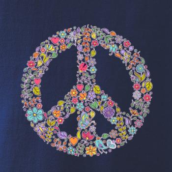 Peace symbol lístočky