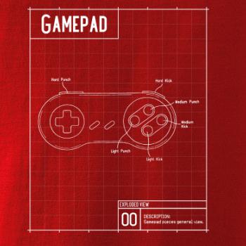 Nákres Gamepad jednoduchý