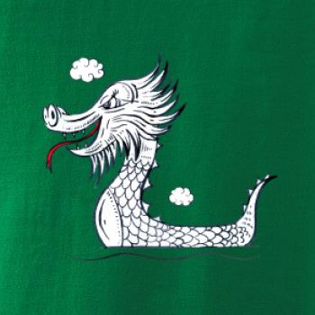 Dračia loď olejomaľba