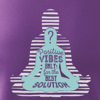 Joga - think positive sivá