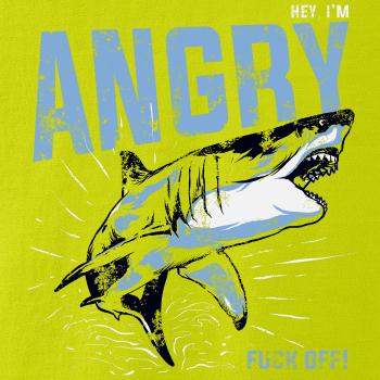 Shark angry