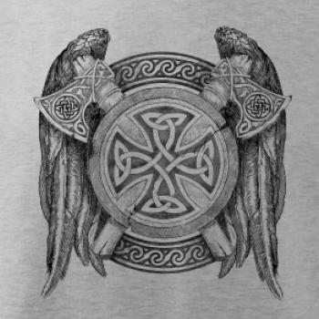 Keltský symbol a sekery Keltský symbol a sekery