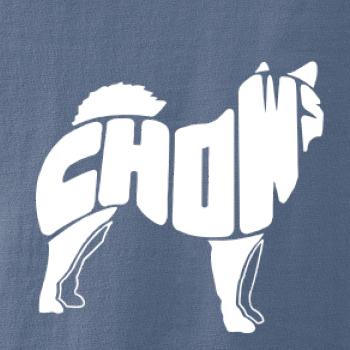 Čau Čau - nápis v tele Čau Čau - nápis v tele