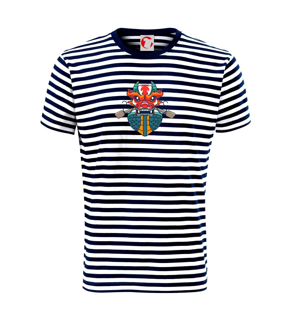 Vodácke tričká - Dračia loď spredu - Tričko na vodu