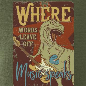 Where words leave off