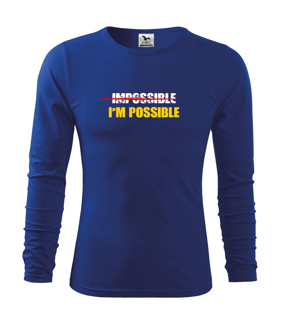 Ostatné nápisy - Im possible - Tričko detské Long Sleeve