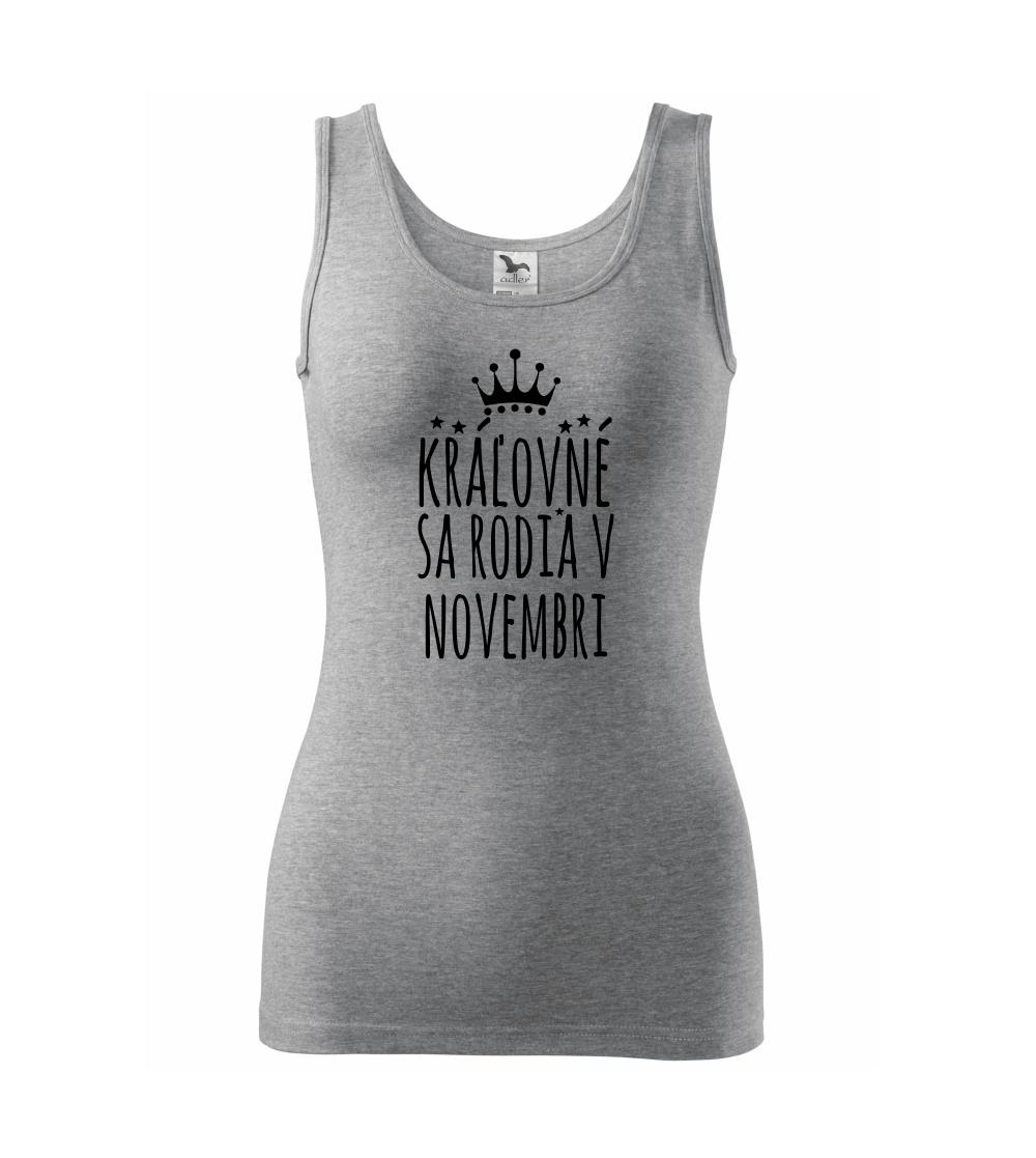 Kráľovné sa rodia v novembri