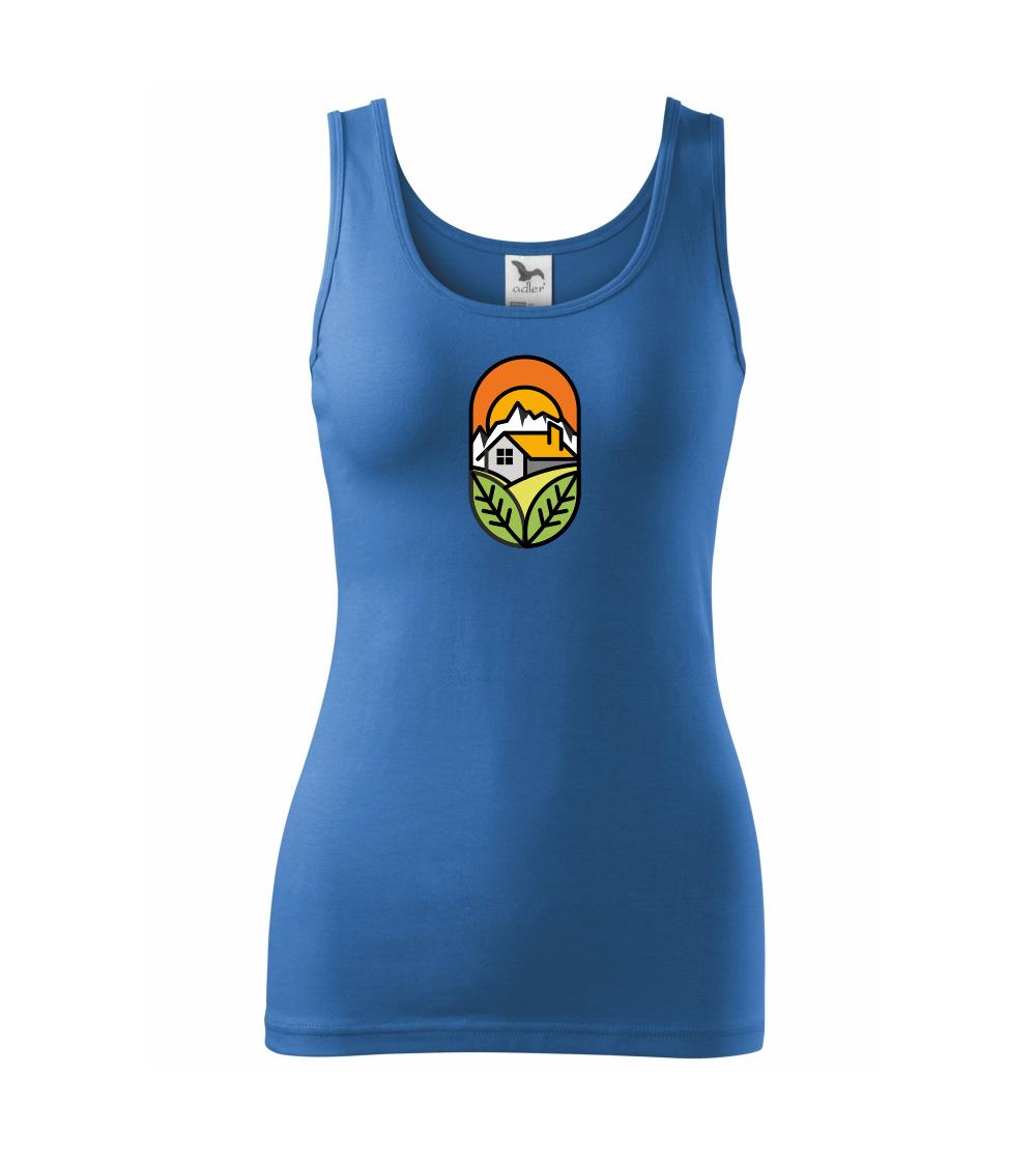 Chalupa pri západe slnka Chalupa pri západe slnka