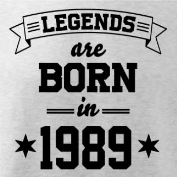 Legends are born in 1989
