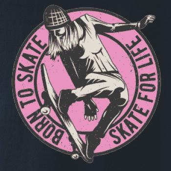 Skate girl pink