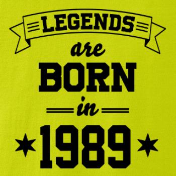 Legends are born in 1989