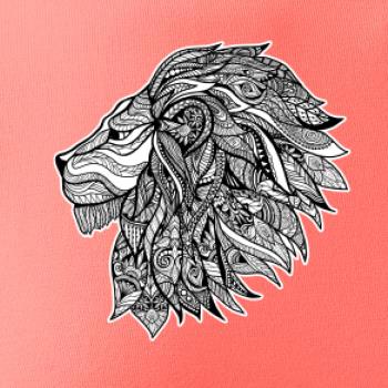 Hlava leva - mandala