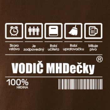 Čiarový kód - Vodič MHDečky / Vodička MHDečky