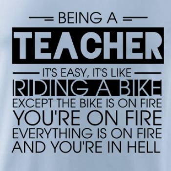 Being a teacher - bike
