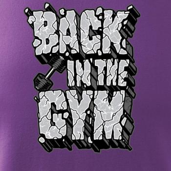 Back in the gym