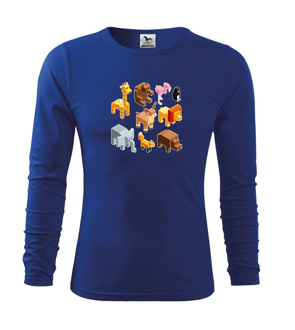 Tričká so zvieratami - 3D zvieratká - Tričko detské Long Sleeve