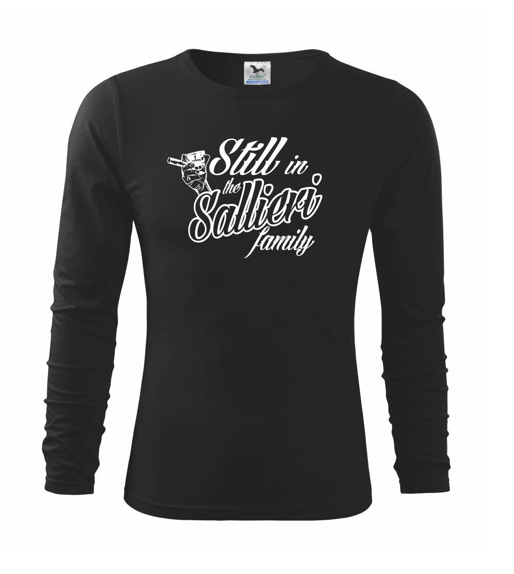 Tričká pre ajťákov - Still In The Sallieri Family - Tričko s dlhým rukávom FIT-T long sleeve