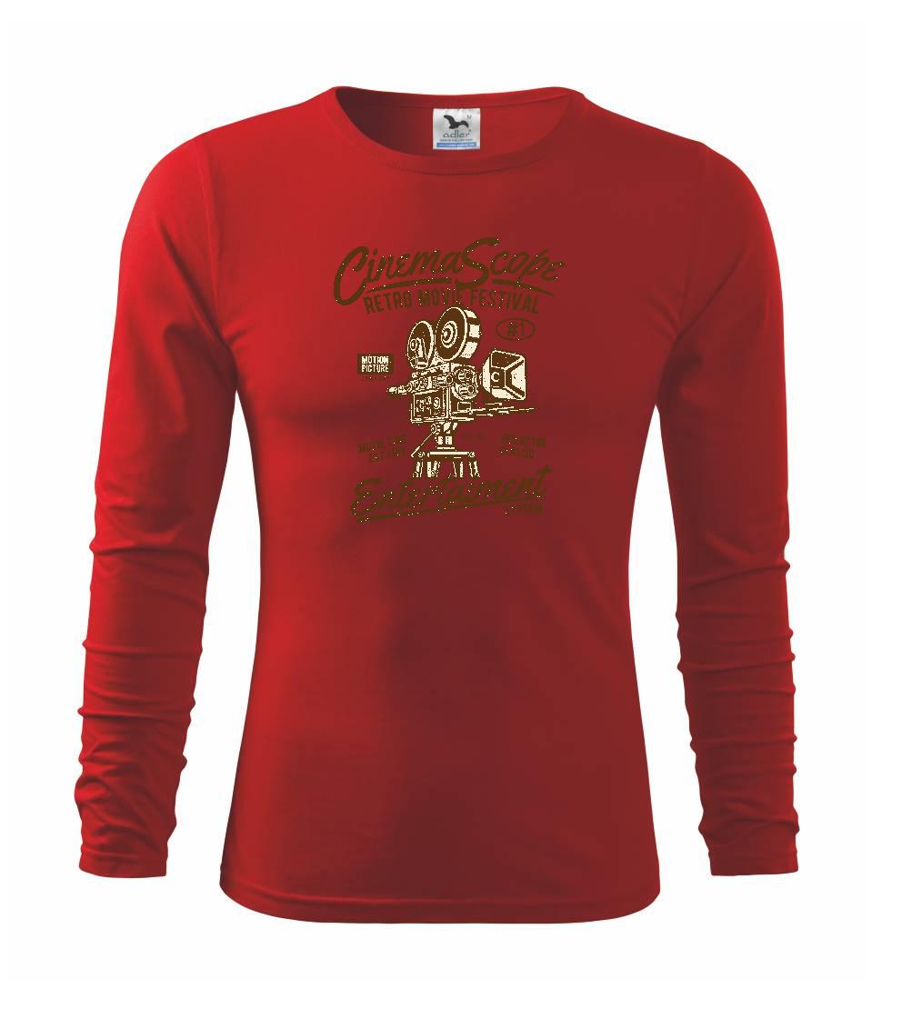 Filmové tričká - Cinema Scope - Tričko detské Long Sleeve