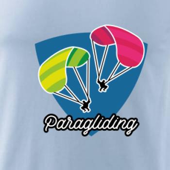 Paragliding dva padáky