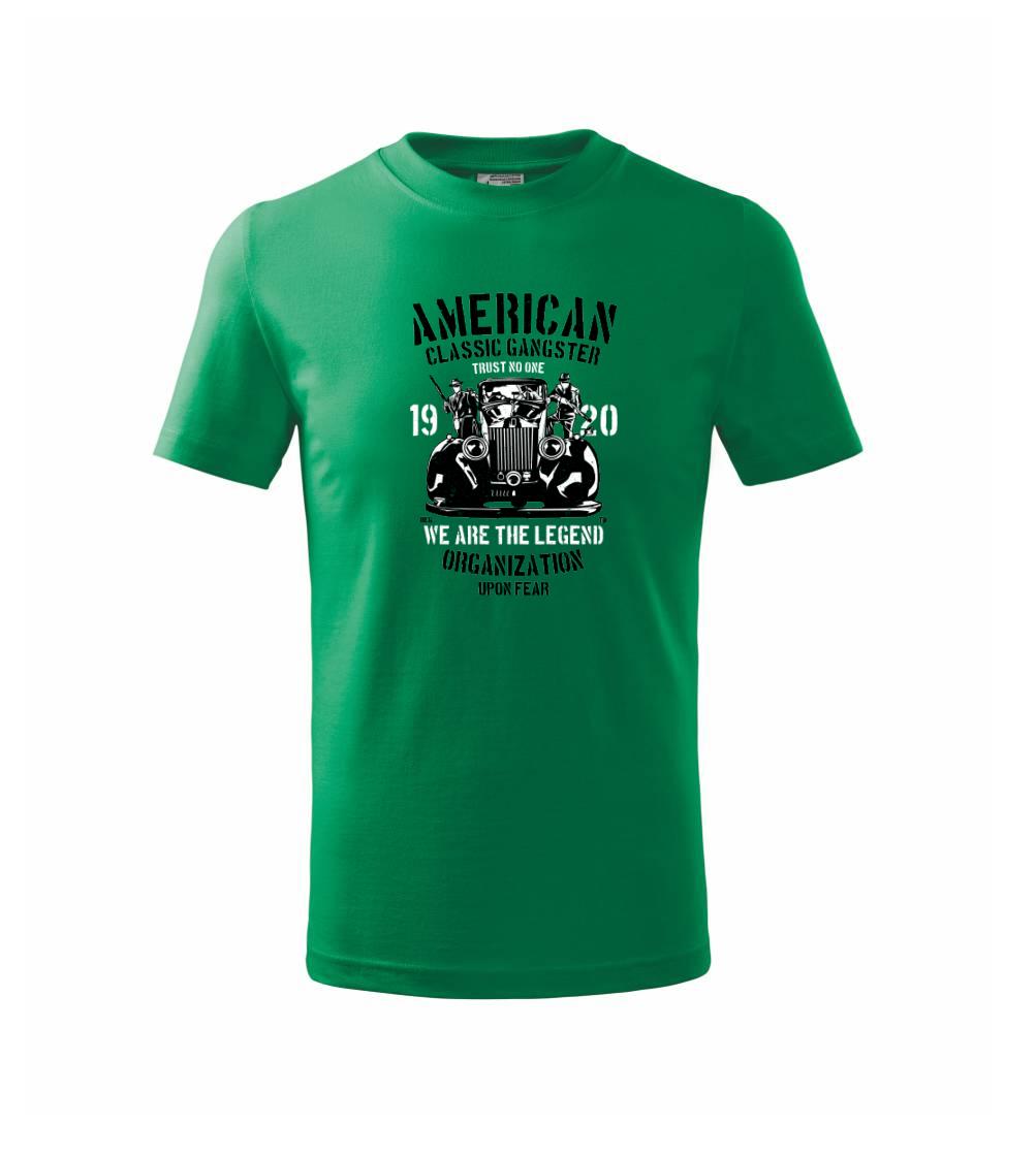 Grafické tričká - American Classic Gangster - Tričko detské bavlnené