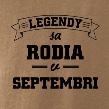 Legendy sa rodia v septembri