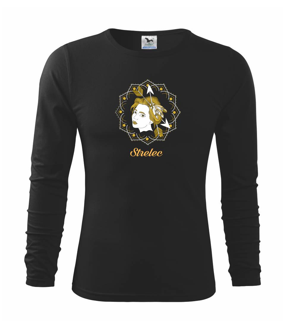 Tričká strelec - Znamenie ženy - Strelec SK (Pecka design) - Tričko detské Long Sleeve