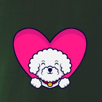 Bišónik zalezený v srdci