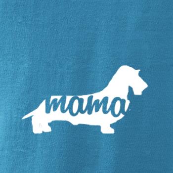 Jazvečík dlhosrstý mama obrys SK