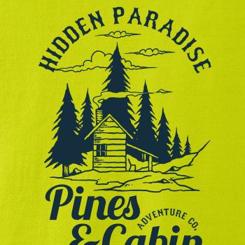 Pines and Cabin
