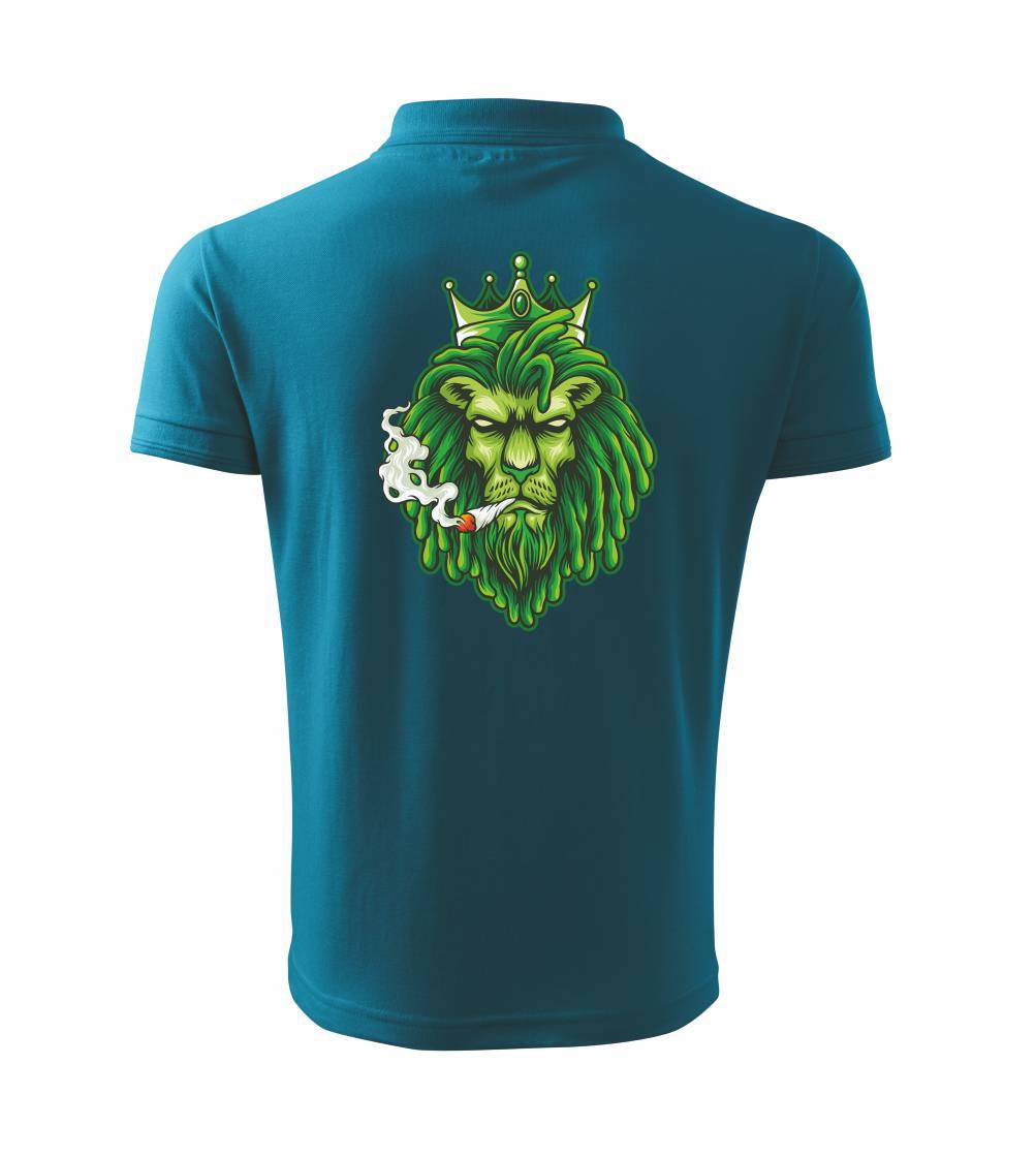 Zhulený lev zelený Zhulený lev zelený