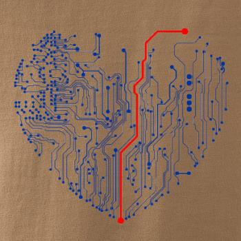 Tlačený spoj srdce Tlačený spoj srdce