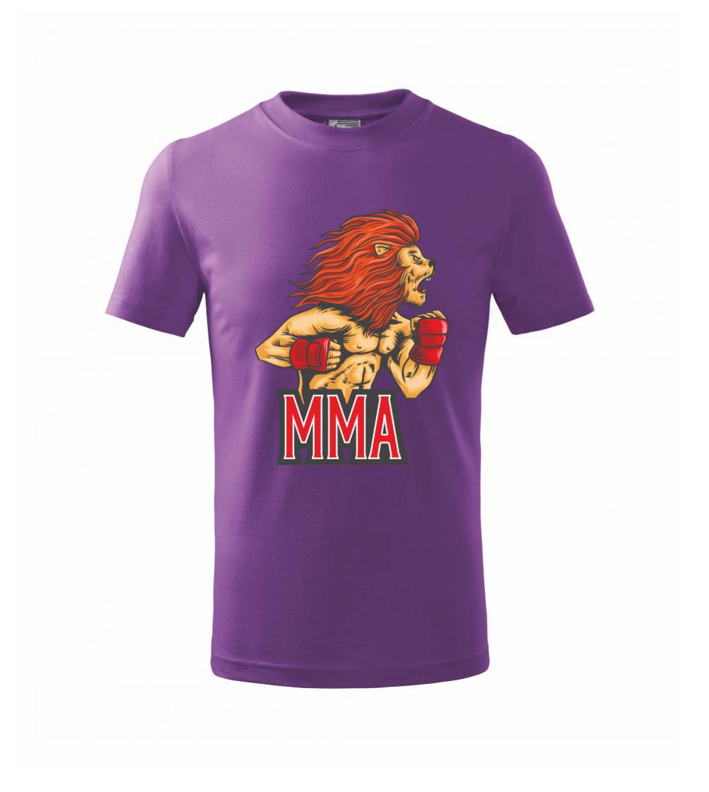 Tričká Karate - MMA Lion - Tričko detské bavlnené