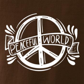 Peaceful world logo